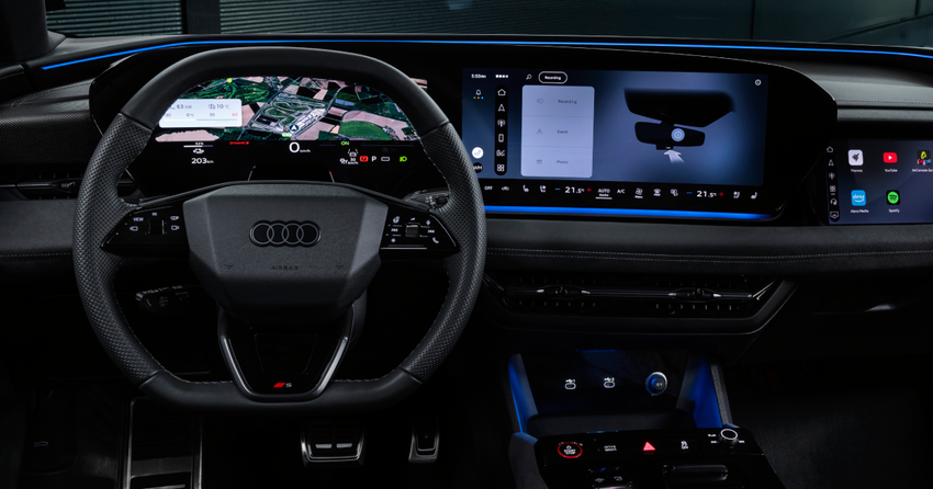 Aktualisiertes Audi-Lenkrad