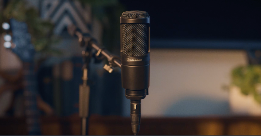 kondensatormikrofon zur aufnahme von gesang