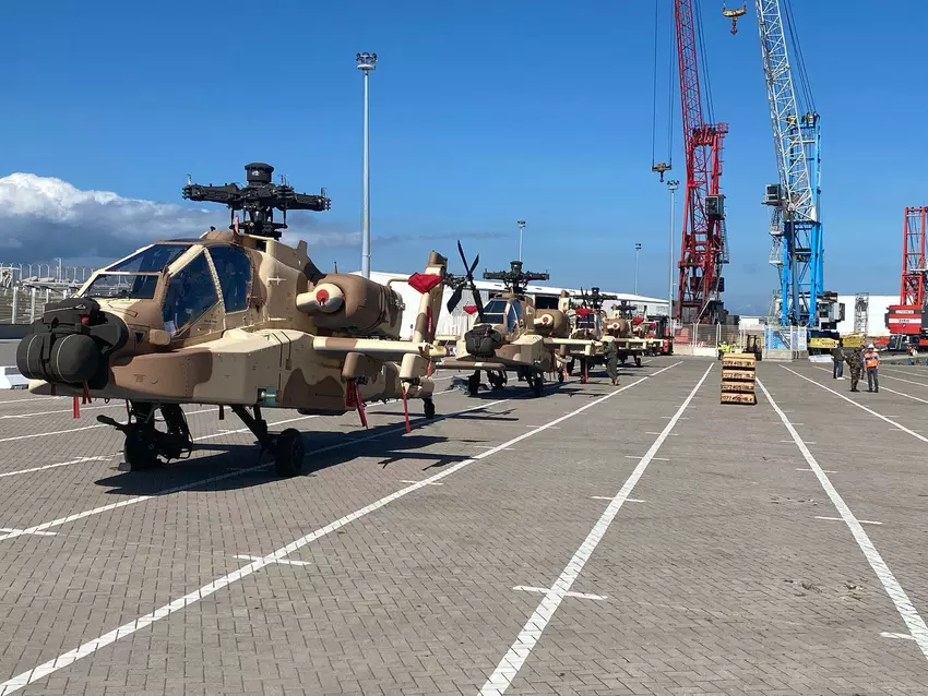 AH-64E Apache-Hubschrauber Marokko