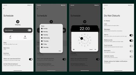 In Android 15 können Benutzer ihren eigenen Zeitplan erstellen, um den Nicht stören-Modus zu steuern.