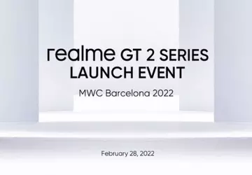 realme gab das Datum der Ankündigung ...
