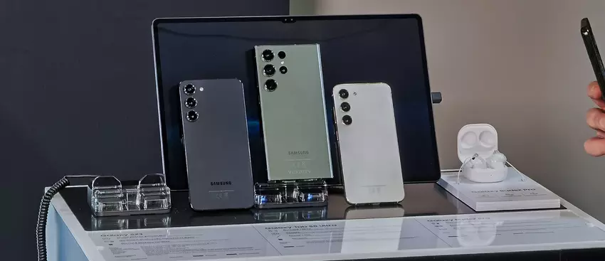 Samsung Galaxy S23 Flaggschiff-Smartphones: erster Blick