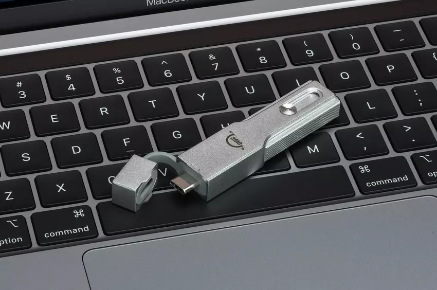 Das OWC Envoy Pro Mini-Speicherlaufwerk bietet Geschwindigkeit und Leistung der Desktop-Klasse