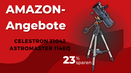 Celestron AstroMaster 114EQ Teleskop – Jetzt 60€ günstiger!