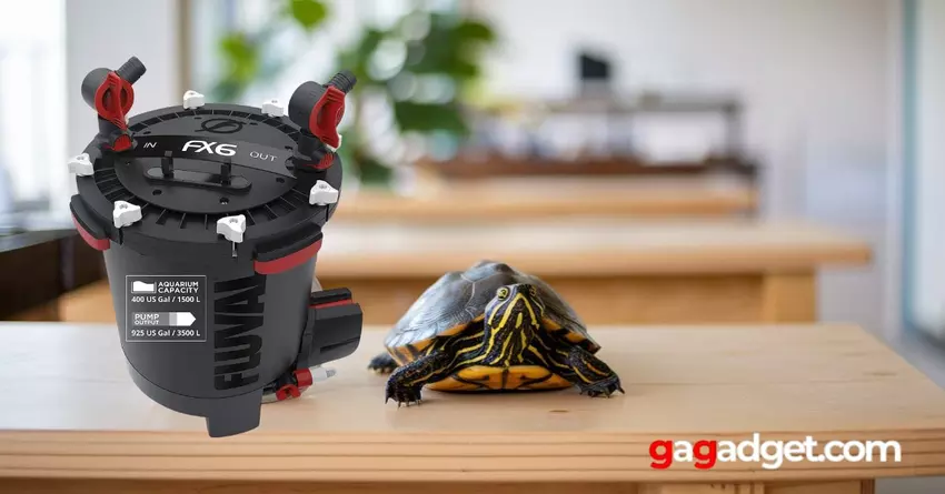 Aquariumfilter für Schildkröten