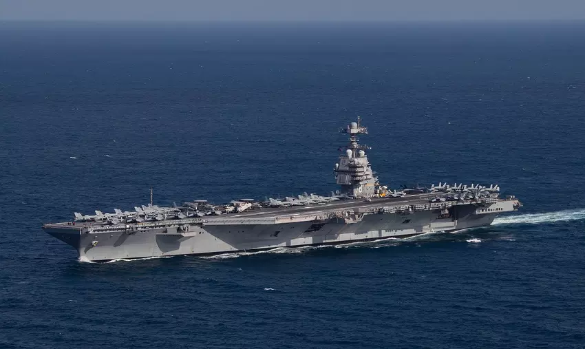 China hat den Flugzeugträger USS Gerald R. Ford in einem simulierten Gefecht mit einer Salve von 24 Hyperschallraketen versenkt