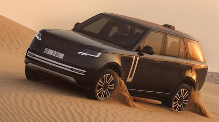 Range Rover Electric: neue Fotos des Wüsten-SUV