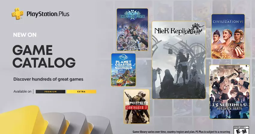 PlayStation wird am 19. September neue Spiele zu den Extra- und Deluxe-Abonnements hinzufügen: NieR Replicant, This War of Mine, Cloudpunk, Civilisation VI und andere