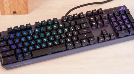 ASUS ROG Strix Scope RX Test: eine opto-mechanische Gaming-Tastatur mit Wasserschutz