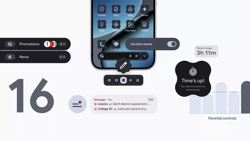 Android 16 erhält neue Funktionen: KI-basierte Benachrichtigungszusammenfassungen und verbesserte Sicherheitswerkzeuge