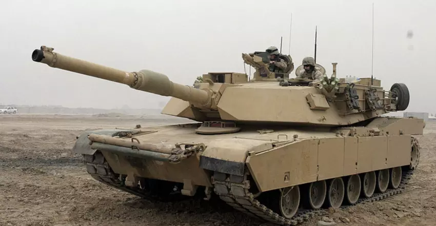 M1A1 Abrams-Panzer, Illustration der US-Armee