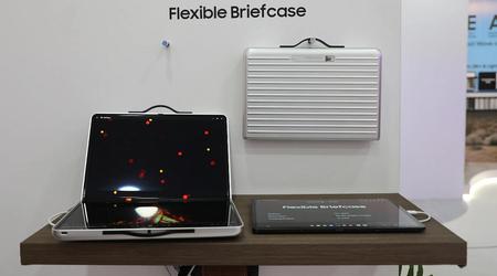 Samsung hat ein Konzept für ein ungewöhnliches faltbares OLED-Display mit hoher Auflösung und einer Helligkeit von bis zu 5000 nits vorgestellt