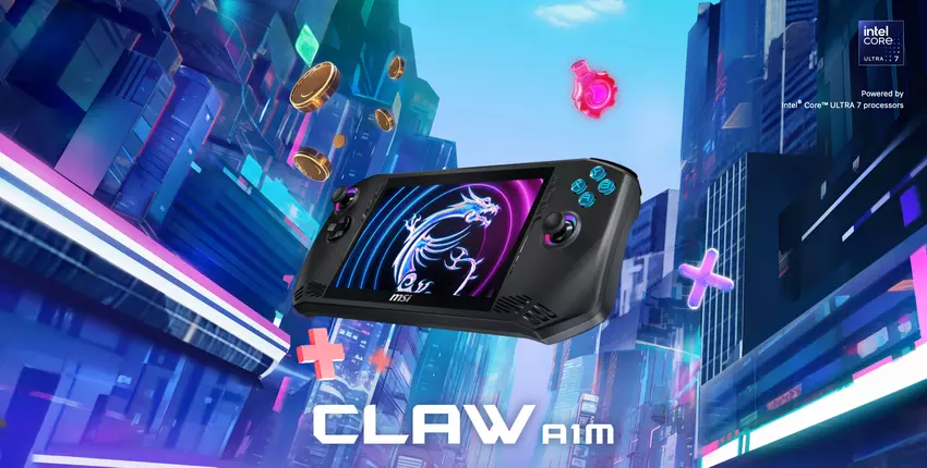 Ein Konkurrent für Steam Deck, ASUS ROG Ally und Lenovo Legion Go: MSI enthüllt Claw A1M-Spielekonsole auf der CES 2024