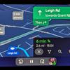 Ein Beispiel für die neue Google Maps-Oberfläche