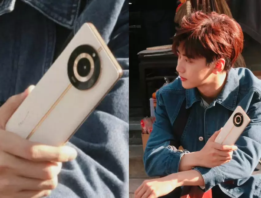 Fotos des realme 11 Pro+ mit einem ähnlichen Design wie das Huawei Mate 40 Pro sind online aufgetaucht