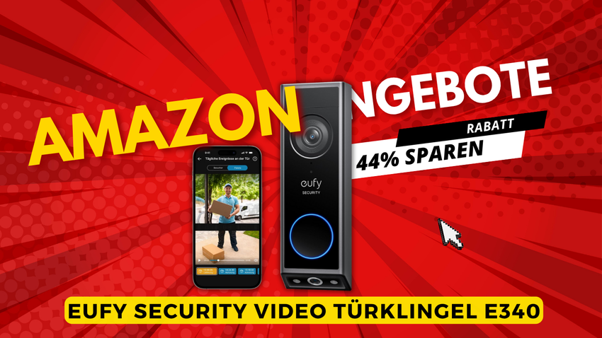 eufy Security Video-Türklingel E340 – Jetzt 80€ sparen auf Amazon!