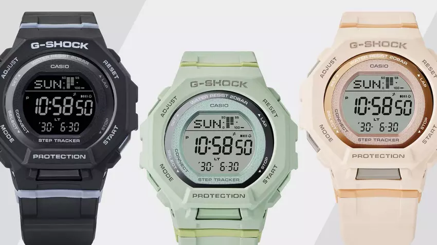 Casio stellt die G-Shock GMDB300SC für 120 Dollar vor: eine farbenfrohe Uhr zum Aufzeichnen von Schritten