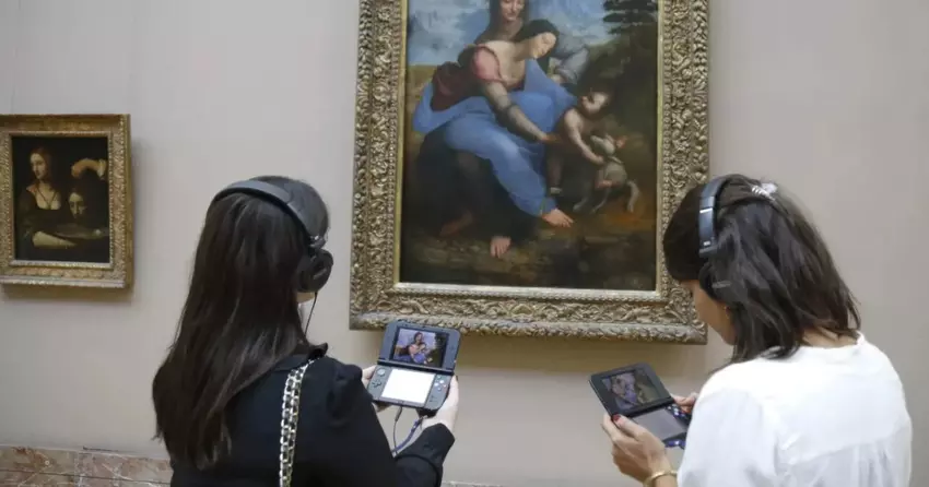 Der Louvre verabschiedet sich vom Audioguide auf dem Nintendo 3DS: Die Konsole hat den Besuchern über ein Jahrzehnt lang geholfen, die Meisterwerke im Museum zu erkunden 