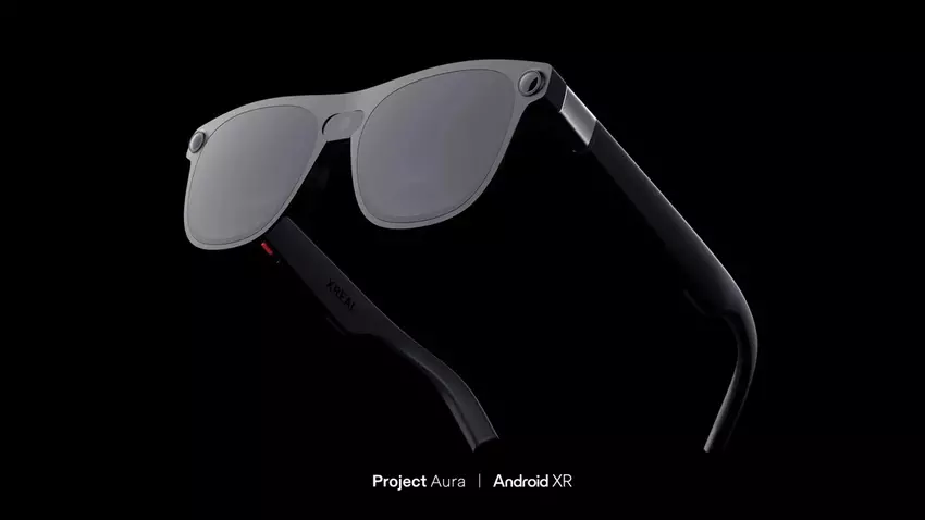 Xreal hat die Projekt Aura Smartglases mit integriertem Gemini und der Möglichkeit zur Anzeige von Inhalten von einem Smartphone oder Laptop vorgestellt