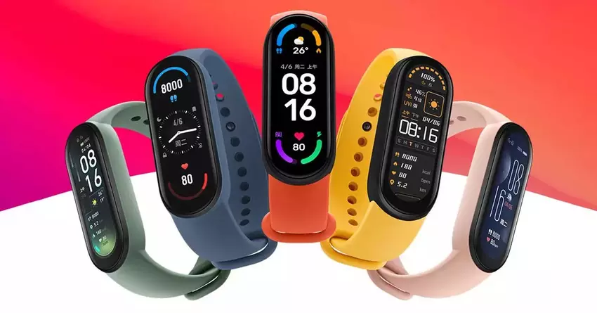 Xiaomi Mi Band 6 erhält ein Firmware-Update mit neuen Themen