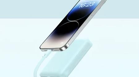 Baseus hat einen 10.000-mAh-Akku mit integriertem Kabel und drahtlosem Laden vorgestellt
