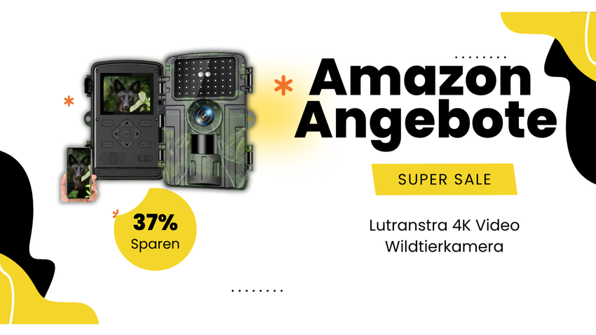 Lutranstra PR5000-WF Wildkamera mit WLAN – Satte 33€ Ersparnis!