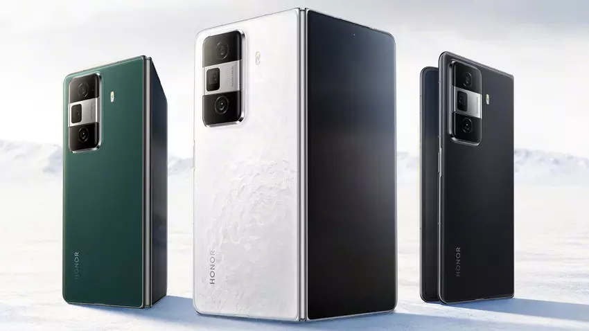 Honor Magic Vs3 enthüllt: Snapdragon 8 Gen 2-Chip, ultradünnes Design, 5000-mAh-Akku und Satelliten-Konnektivität