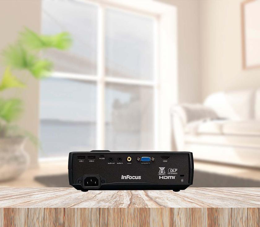 InFocus IN1118HD kabelloser Projektor