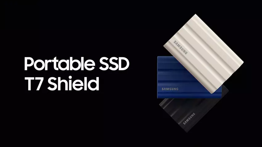 Samsung stellt die tragbare wasser- und stoßfeste SSD T7 Shield mit bis zu 2 TB vor