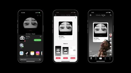 TikTok bietet jetzt Musikfreigabe mit Apple Music und Spotify in verschiedenen Formaten