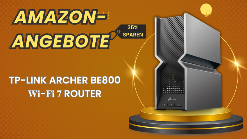 TP-Link Archer BE800 Wi-Fi 7 Router – Jetzt 207€ günstiger!
