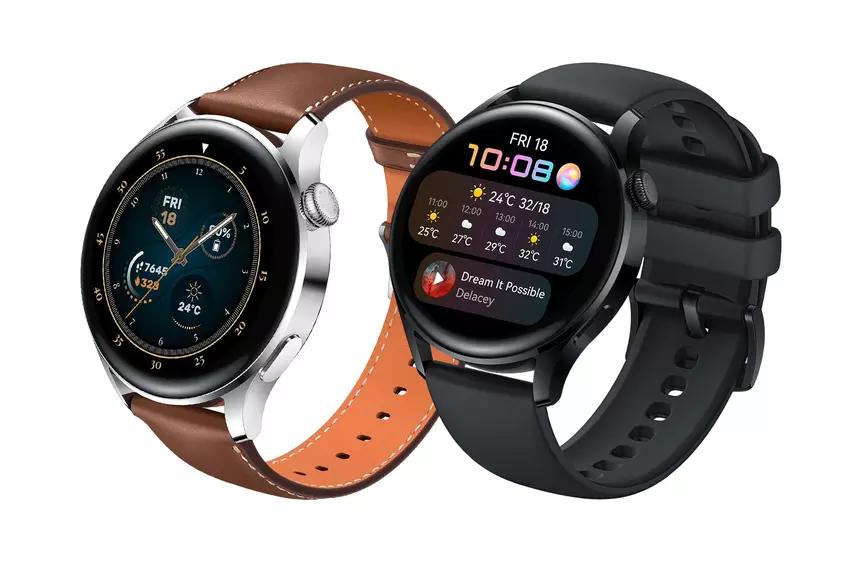 Wenige Stunden vor der Ankündigung: Hochwertige Bilder und detaillierte Eigenschaften der Huawei Watch 3 Smartwatch sind im Netz durchgesickert