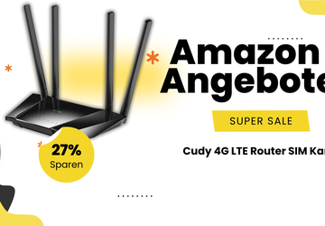 Cudy 4G LTE Router mit SIM-Karten ...