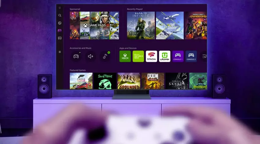 Amazons Streaming-Dienst Luna kommt zu Gaming Hub auf Samsung Smart TVs