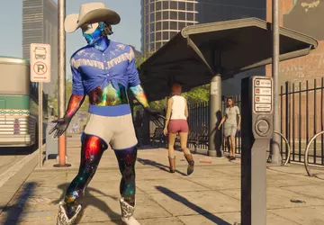 Mit dem wilden Charakterersteller des Saints ...