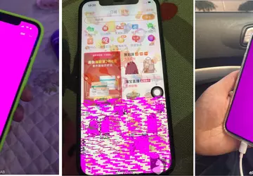 iPhone 13-Smartphones leiden unter einem rosa ...