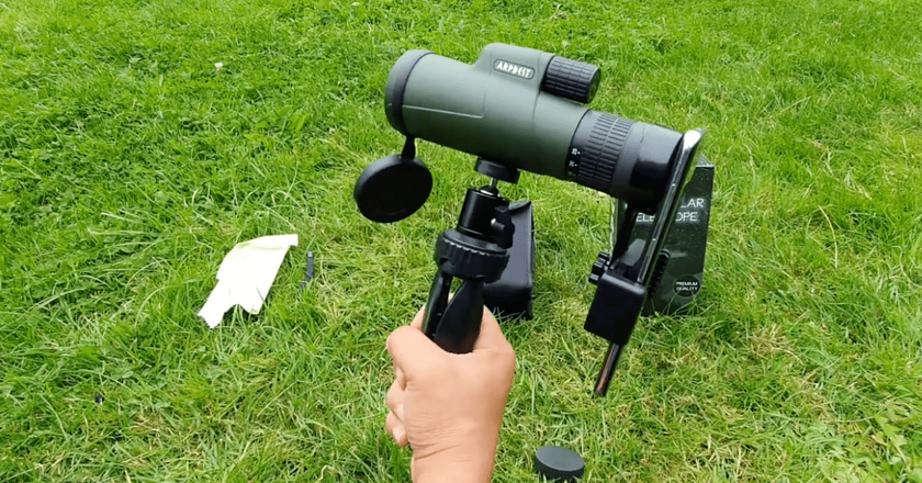ARPBEST 25X50 oben Monokulares Teleskop
