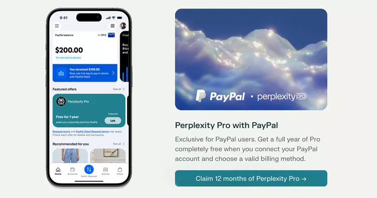 PayPal verschenkt ein Jahr Perplexity Pro ...