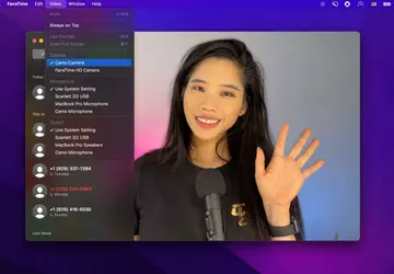 Mit der Camo-App können Sie jetzt ...