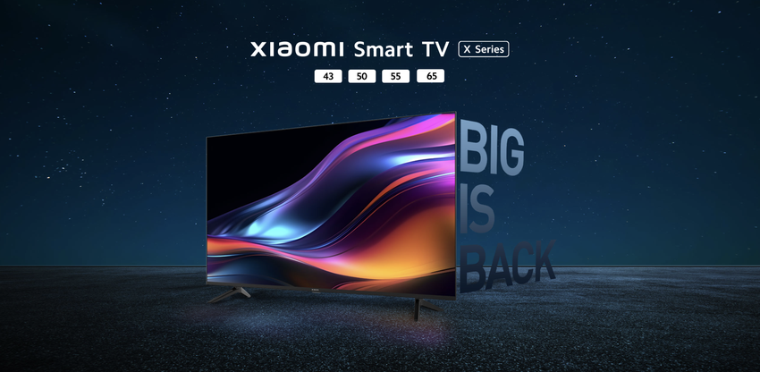 Xiaomi hat eine aktualisierte Smart TV X-Serie mit Bildschirmen bis zu 65″, 4K-Auflösung und 30W-Lautsprechern mit Dolby Audio-Unterstützung vorgestellt