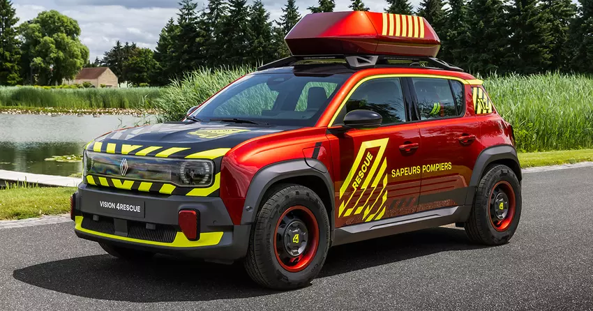Renault präsentiert ein Elektrowagenkonzept für Rettungsdienste