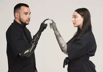 Das ukrainische Start-up-Unternehmen Esper Hand, ein ...