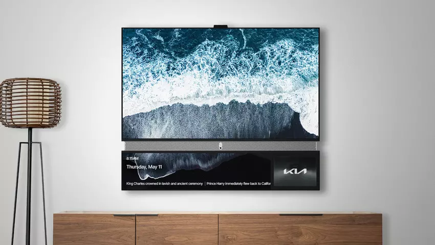 Telly verschenkt 500.000 4K-Fernseher mit zwei Bildschirmen, aber einer der beiden Bildschirme zeigt die ganze Zeit Werbung