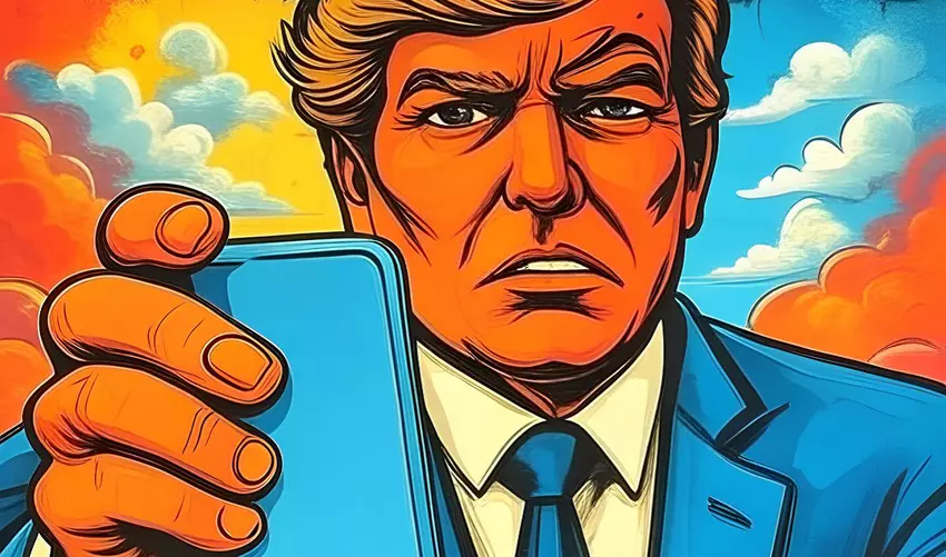 Ist ein "TrumpPhone" unterwegs? Der US-Präsident plant die Veröffentlichung eigener Smartphones