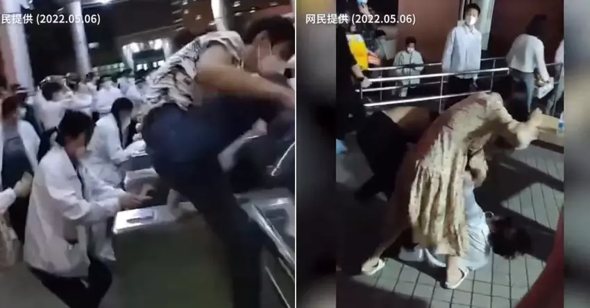 Hunderte von MacBook Pro-Arbeitern durchbrechen COVID-Barrieren und kämpfen gegen Wachen