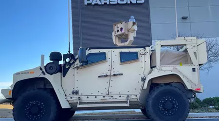 US-Armee rüstet gepanzertes Fahrzeug JLTV mit Lasersystem zur Minenbeseitigung aus