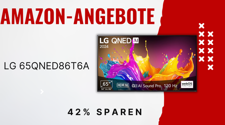 LG 65" QNED TV mit α8 Prozessor – Gigantische 675€ Ersparnis!