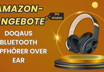 DOQAUS Over-Ear Bluetooth Kopfhörer mit 90h ...