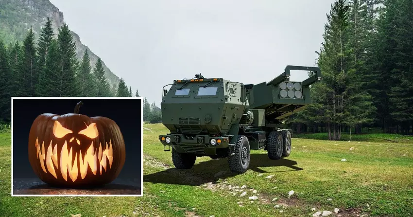 Originelle Art, Halloween zu feiern - US-Militär schießt mit HIMARS auf Süßigkeiten (Video)