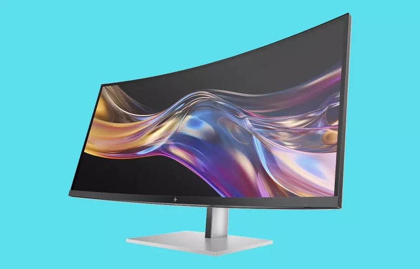 HP Series 7 Pro (738pu): ein Monitor mit 37,5″ gebogenem IPS Black-Bildschirm, Thunderbolt 4-Anschlüssen und integrierten Lautsprechern für $1249